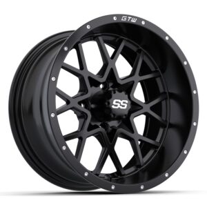 14" GTW Vortex Matte Black Wheel